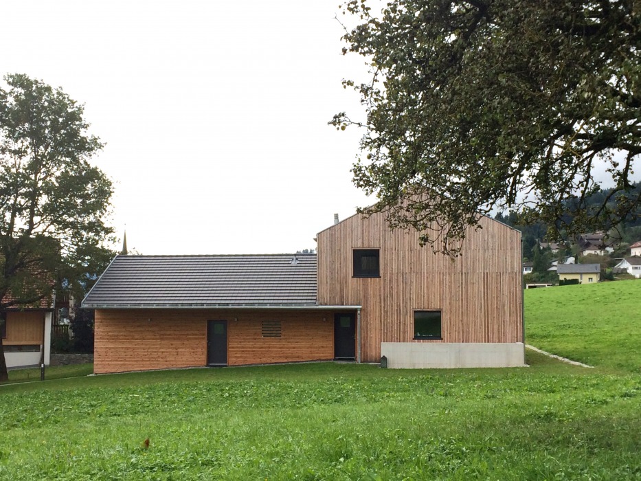 maison Minergie de deux appartements