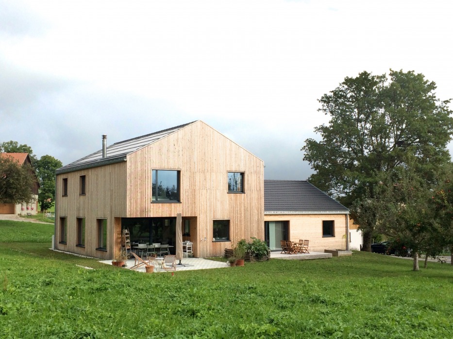 maison Minergie de deux appartements