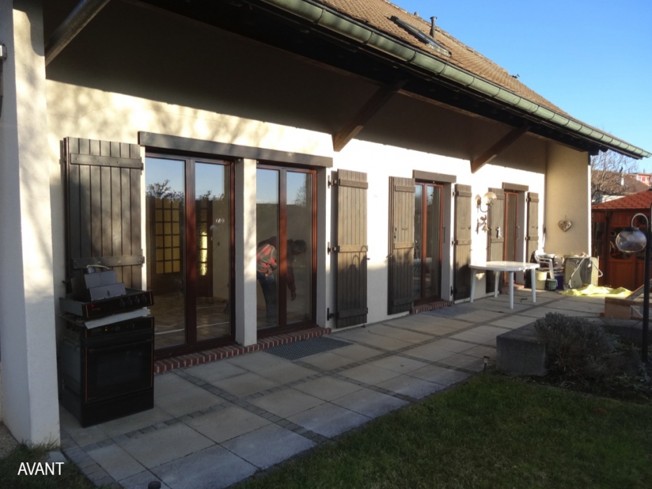 Hausrenovierung ökologische Sanierung Architektenhaus ökologisches Haus umweltfreundliches Zuhause Öko-Haus grüne Architektur umweltfreundliche Architektur Holzhaus gesundes Zuhause nachhaltige Architektur zeitgenössische Architektur moderne Architektur Architekturbüro Architektin Freiburg Architektin Bulle Architektin Romont Umbau und Sanierung