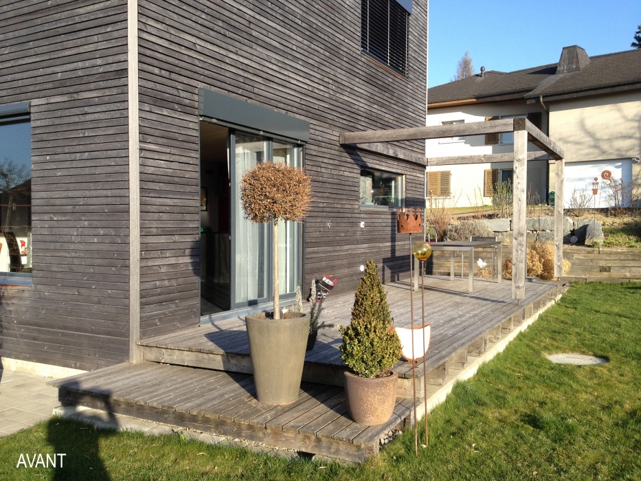 Hausrenovierung ökologische Sanierung Hauserweiterung Erweiterung Holzhaus Architektenhaus ökologisches Haus umweltfreundliches Zuhause Öko-Haus grüne Architektur umweltfreundliche Architektur Holzhaus gesundes Zuhause nachhaltige Architektur zeitgenössische Architektur moderne Architektur Architekturbüro Architektin Freiburg Architektin Bulle Architektin Romont Anbau
